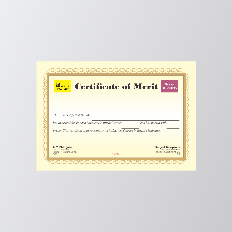 Certificates - Your Trusted Online Shop for Printing in Pune.