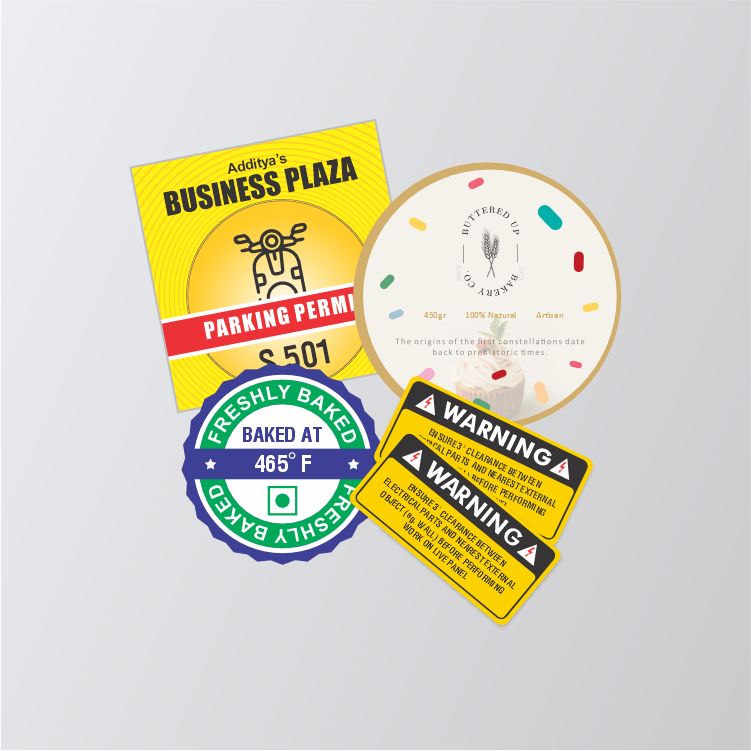 Stickers & Labels - Your Trusted Online Shop for Printing in Pune.